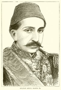 Sultan Abdul Hamid II door English School
