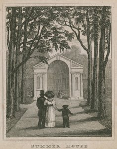 Zomerhuis, Kensington Gardens, Londen door English School
