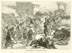 Overgave van het leger van Bourbaki, januari 1871 door English School