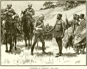 Overgave van Cetewayo