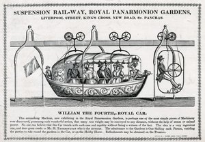 Hangende spoorweg, Royal Panarmonion Gardens door English School