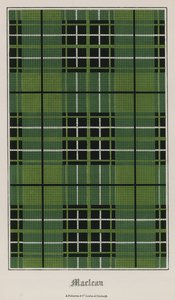 Tartan van Clan Maclean door English School