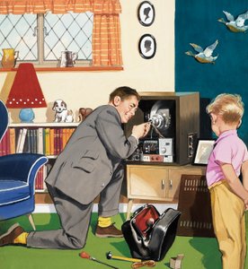 Televisiereparateur door English School