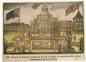 Tempel van Concord, opgericht voor de Vrede van 1814