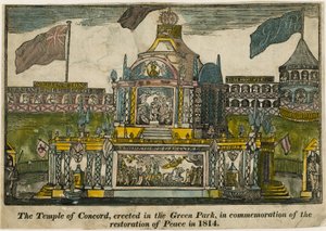 Tempel van Concord ter viering van de Vrede van 1814