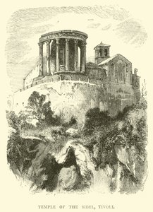 Tempel van de Sibylle, Tivoli door English School