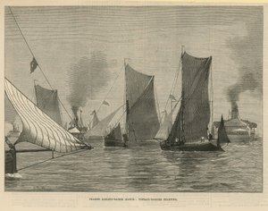 Thames zeilbarkwedstrijd