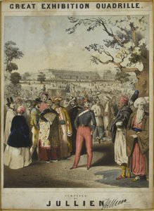 De 1851 Union Polka. Respectvol opgedragen aan het Mechanische Genie van Alle Naties door J.G Jones, Meester van de Band 16e Queens Lancers, 1851 door English School