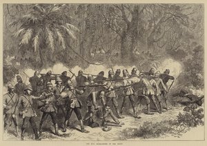 De 42e Highlanders aan het front door English School