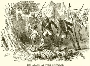 Het alarm bij Fort Schuyler