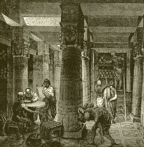 De Alexandrijnse bibliotheek door English School