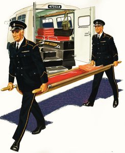 De Ambulancedienst door English School