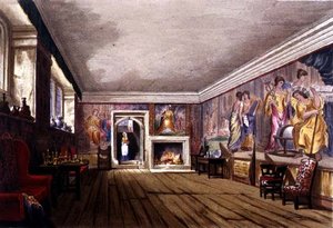 De voorzaal, Cotehele huis door English School