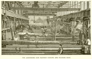 De Armstrong-wapenfabriek - Boor- en draaierij door English School