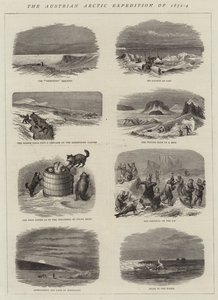 De Oostenrijkse Arctische expeditie van 1872-4 door English School