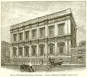 Het Banket Huis, Whitehall door English School