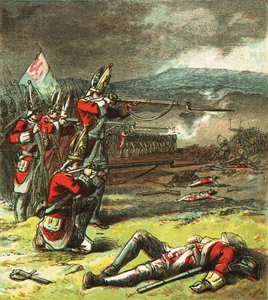 De Slag bij Culloden door English School