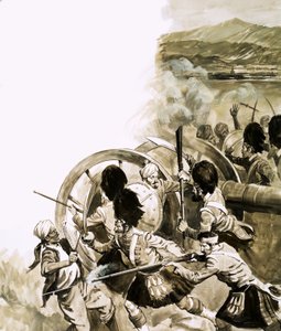 De Slag om Kandahar, gevochten op 1 september 1880