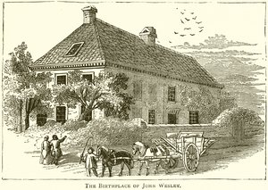 De Geboorteplaats van John Wesley door English School