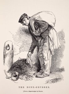 De Botten-Verzamelaar, naar een daguerreotype door Richard Beard, illustratie uit London Labour and London Poor door Henry Mayhew, pub. 1862 door English School