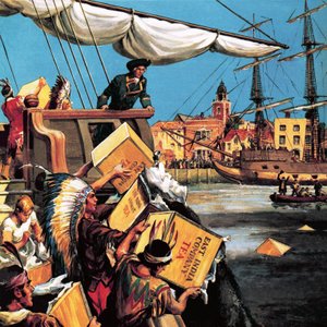 De Boston Tea Party (litho)