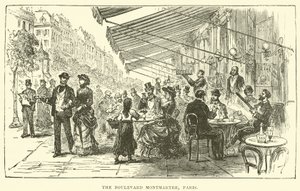 De Boulevard Montmartre, Parijs door English School