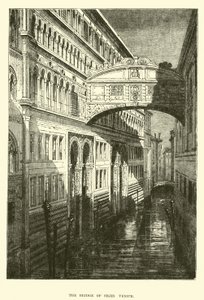 De Brug der Zuchten, Venetië door English School
