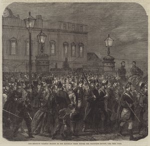 Het Treinstation van Brighton op de Zaterdagavond voor de Vrijwilligersreview