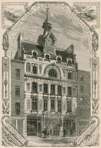 Kantoren van de British and Irish Magnetic Telegraph Company, Threadneedle Street, Londen