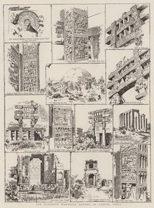 De boeddhistische gedenkheuvels in Sanchi, India