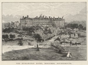 Het Burlington Hotel, Boscombe, Bournemouth door English School