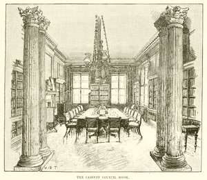 De Kabinetsraadkamer door English School