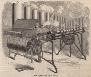 De Calliope, een stoomorgel uitgevonden door Arthur S Denny in Amerika door English School