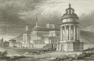 De Calton Hill, Edinburgh door English School