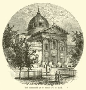 De Kathedraal van Sint-Pieter en Sint-Paulus door English School