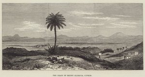 De Ketting van de Olympusberg, Cyprus (gravure)
