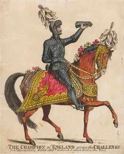 De Kampioen van Engeland geeft de uitdaging