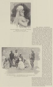 De Chitral-expeditie (litho)