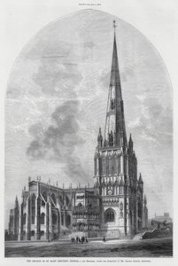 De kerk van St Mary Redcliff, Bristol door English School