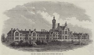 Het Stedelijk Krankzinnigengesticht, nabij Dartford door English School