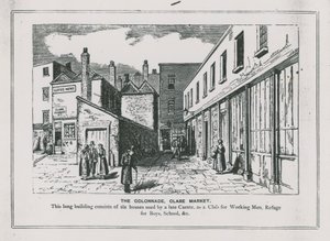 De Colonnade, Clare Market, Londen