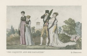 De coquette en haar dochters