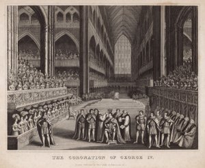 De Kroning van Koning George IV