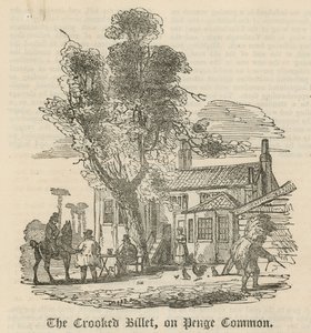 The Crooked Billet op Penge Common, Londen door English School