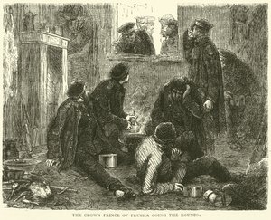 De kroonprins van Pruisen maakt de ronde, november 1870 door English School