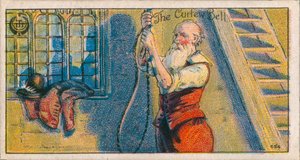 De avondklok (chromolitho)