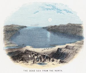 De Dode Zee vanuit het noorden