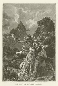 De dood van Gustavus Adolphus door English School