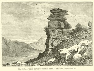 De Duivels Kaasring, Lynton, Devonshire