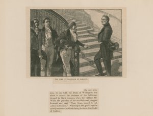 De hertog van Wellington bij Almacks